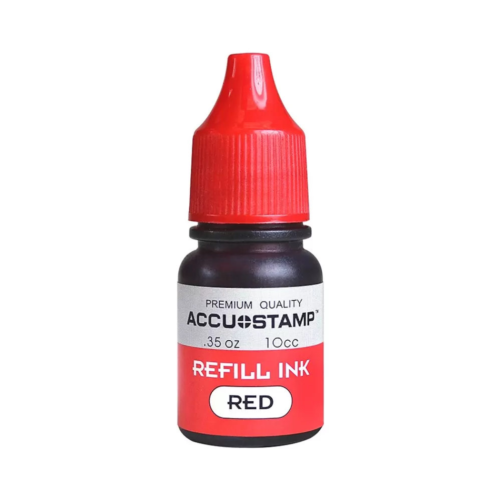 Accu-Stamp Stamps & Stamp Pads<2 Pre-Inked Stamp, "Return to Sender", Red Ink (035631)