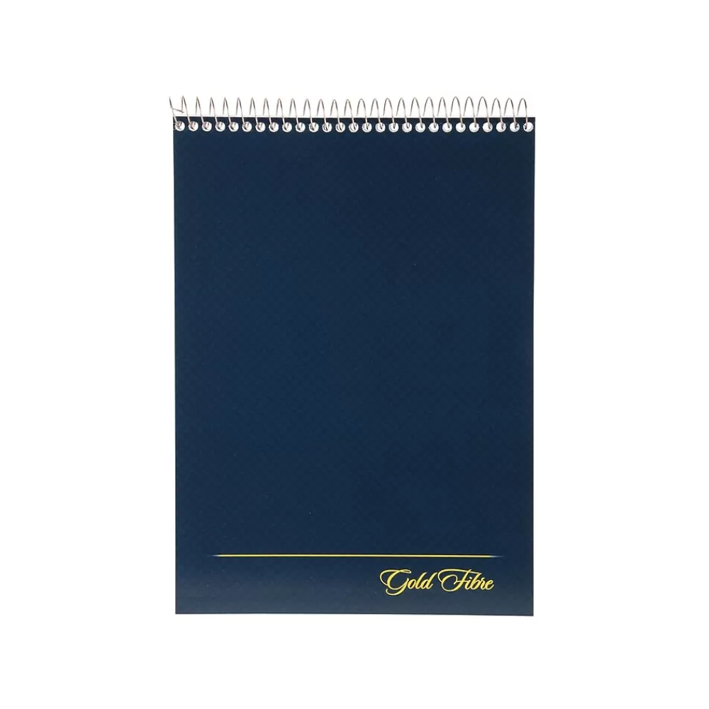 Ampad Notepads<Gold Fibre Designer Series Notepad, 8.5" x 11.75", Wide, White, 70 Sheets/Pad (20-815)
