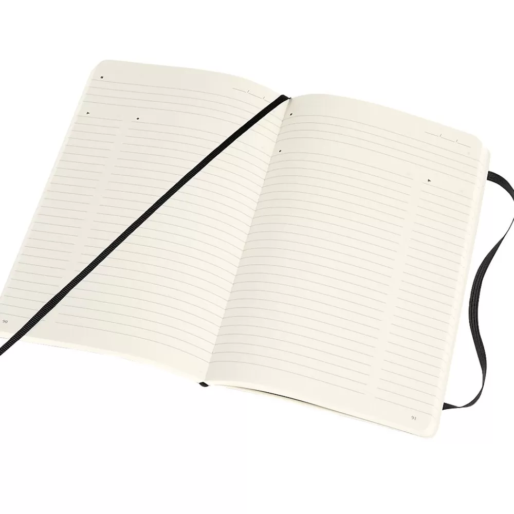 Assorted Publishers Notebooks<PRO Professional Notebooks, 5" x 8.25", Narrow Ruled, Black (620787)