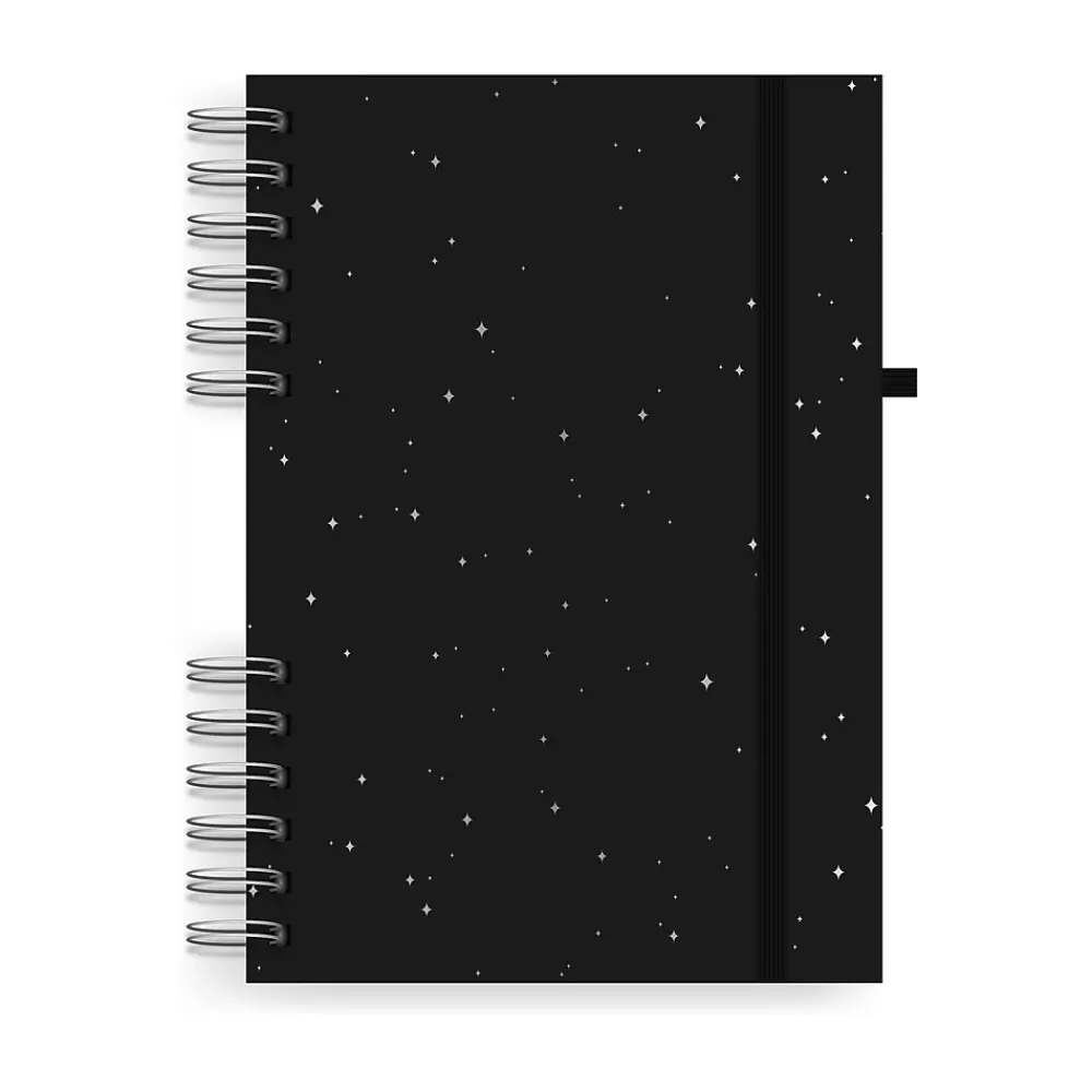Astrobrights Journals<Twin Wire Journal, 6.5" x 8.25", Assorted Colors, 180 Pages, 2/Pack (91556)