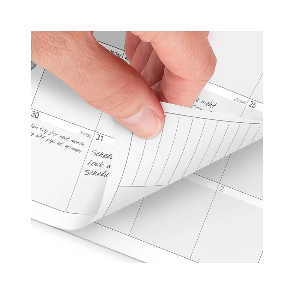AT-A-GLANCE Calendars & Planners Refills<2025 5.5" x 8.5" Monthly Planner Refill Pages, White/Gray (061-685Y-25)