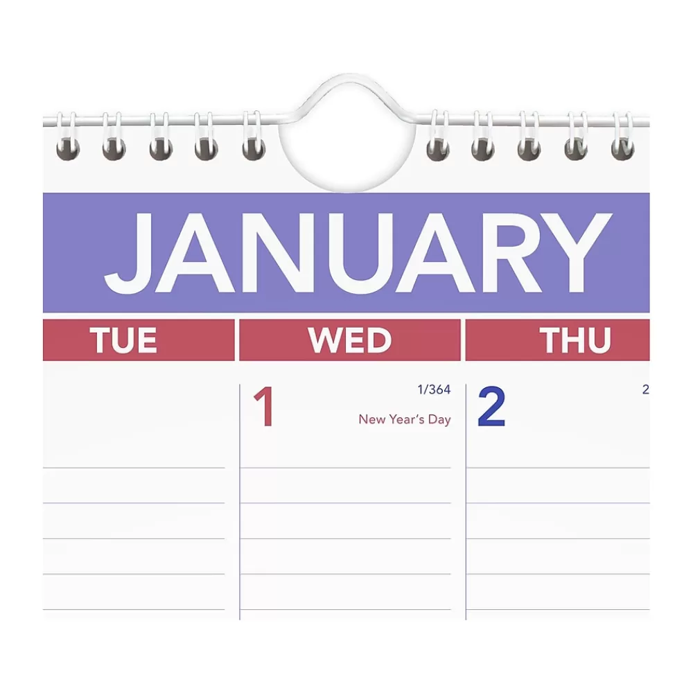 AT-A-GLANCE 2025 Calendars<2025 17" x 12" Monthly Wet-Erase Wall Calendar (PMLM02-28-25)
