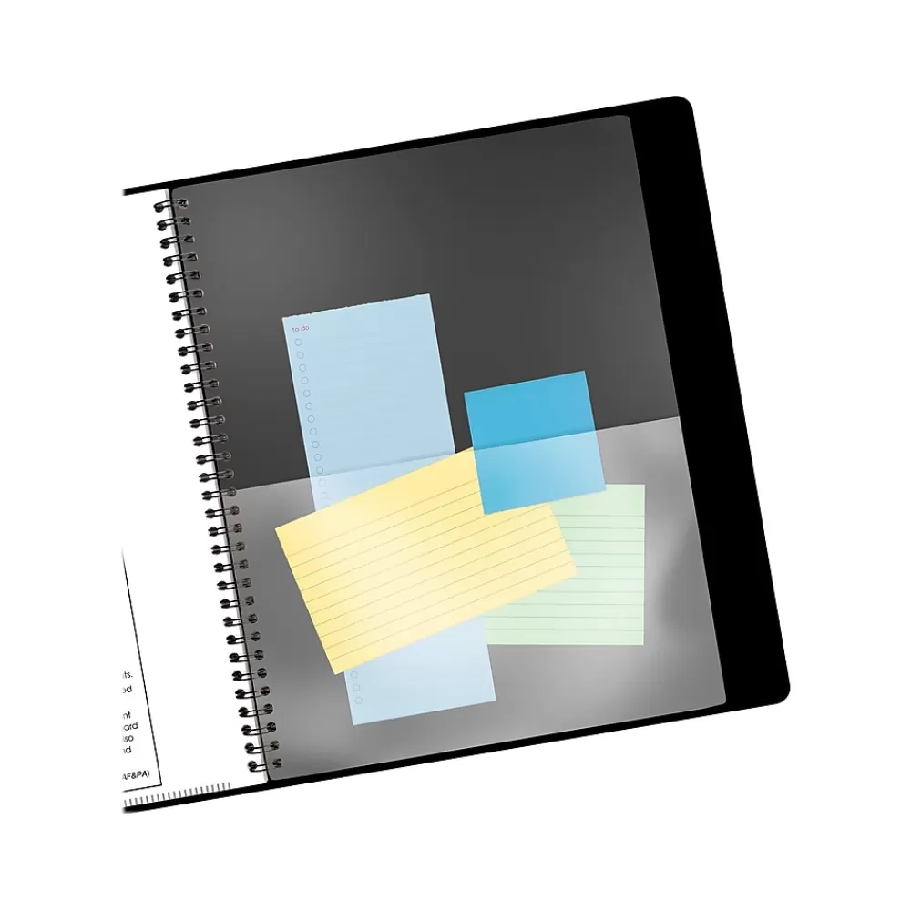 AT-A-GLANCE Academic Planners<2024-2025 Contemporary 9" x 11" Academic Monthly Planner, Faux Leather Cover, Black (70-074X-05-25)