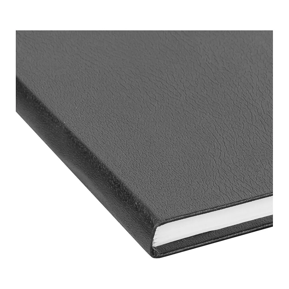 AT-A-GLANCE Journals<Fine Pocket Hardcover Diary, 3" x 6", Ruled, Black (72-02-05-25)