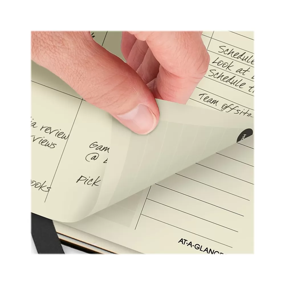 AT-A-GLANCE Academic Planners<2024-2025 Plan. Write. Remember. 7.5" x 10" Academic Weekly & Monthly Appointment Book, Paperboard Cover, Black