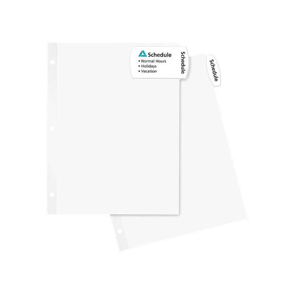 Avery Dividers<Big Tab Printable Divider, 5-Tab, White (14436)