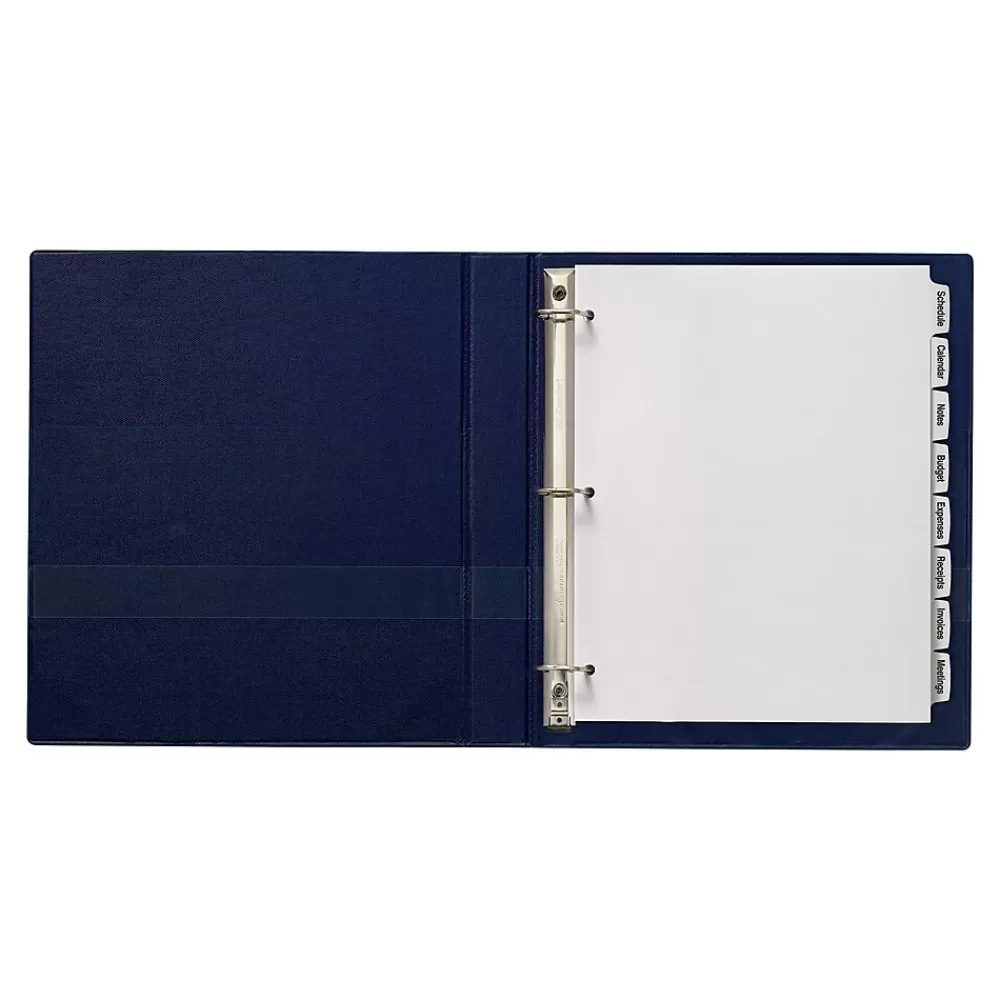 Avery Dividers<Big Tab Printable Paper Dividers with White Labels, 8 Tabs, 4 Sets/Pack (14433)