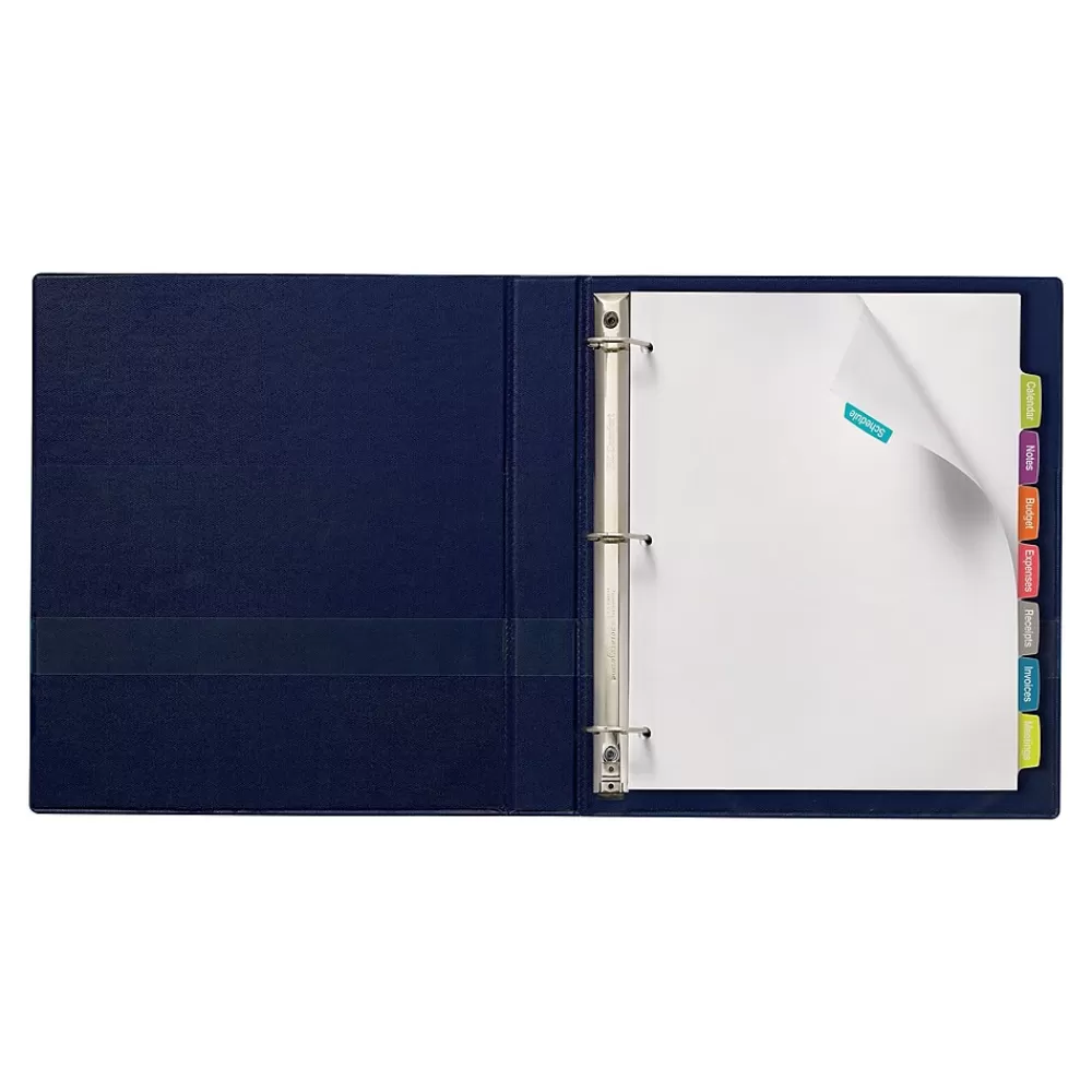 Avery Dividers<Big Tab Printable Paper Dividers with White Labels, 8 Tabs, 4 Sets/Pack (14433)