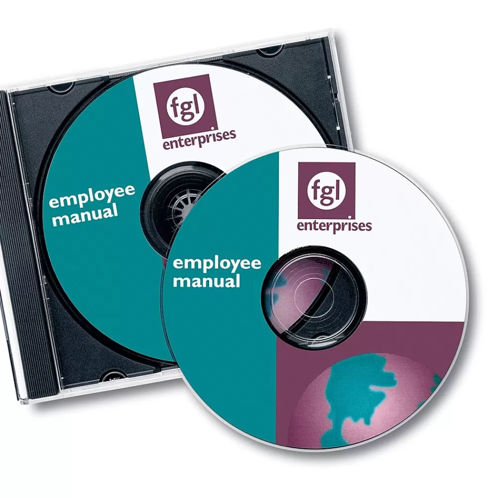 Avery Labels<Laser Media Labels, White Matte, 30 Disc and 60 Spine Labels/Pack (6692)