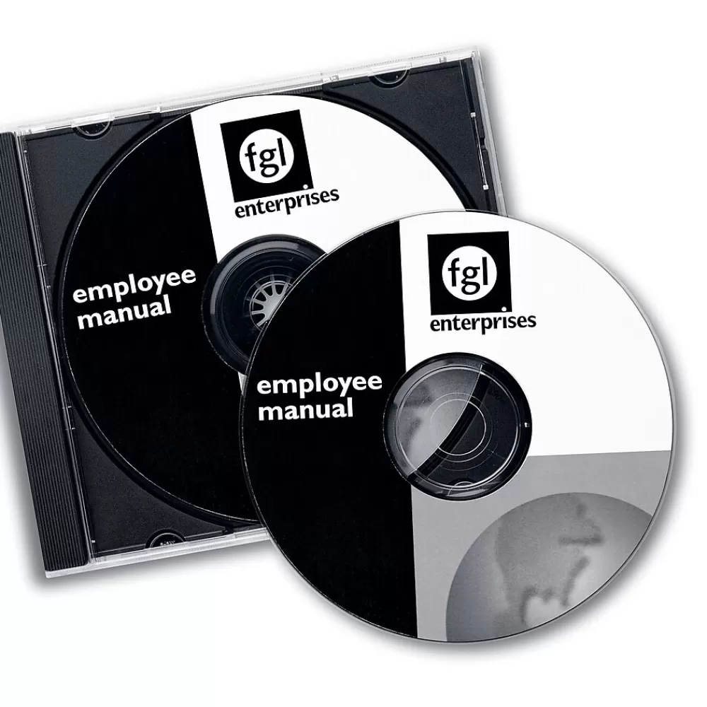 Avery Labels<Laser Media Labels, White Matte, 40 Disc and 80 Spine Labels/Pack (5692)