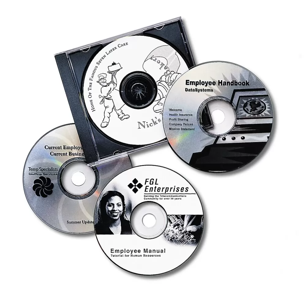 Avery Labels<Laser Media Labels, White Matte, 40 Disc and 80 Spine Labels/Pack (5692)