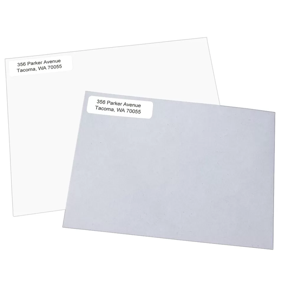 Avery Labels<Multi-Use Laser/Inkjet Identification & Color Coding Label, 1 3/4" x 1 3/4", White, 840 Labels/Pack (5422)