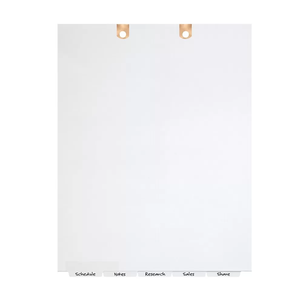 Avery Dividers<Narrow Write & Erase Paper Dividers for Classification Folders, 5 Tabs, Bottom Tabs (13164)