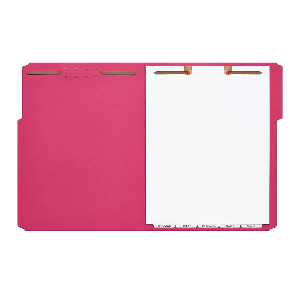 Avery Dividers<Narrow Write & Erase Paper Dividers for Classification Folders, 5 Tabs, Bottom Tabs (13164)