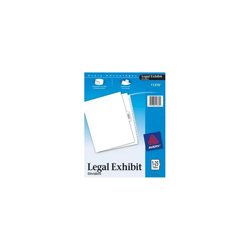 Avery Dividers<® Premium Collated Legal Divider with 1-25/Table of Contents Tab Set, Letter (11370)