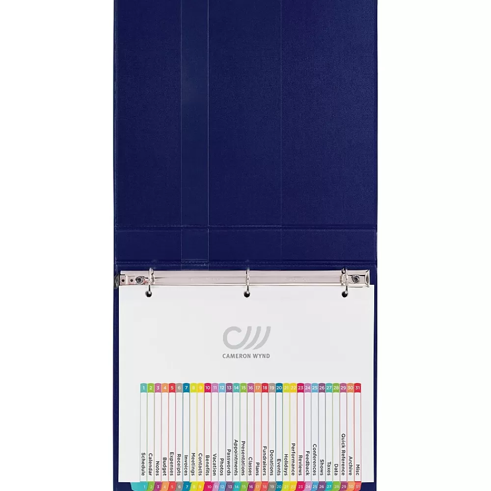 Avery Dividers<Ready Index Table of Contents Paper Dividers, 1-31 Tabs, Contemporary Multicolor (11846)