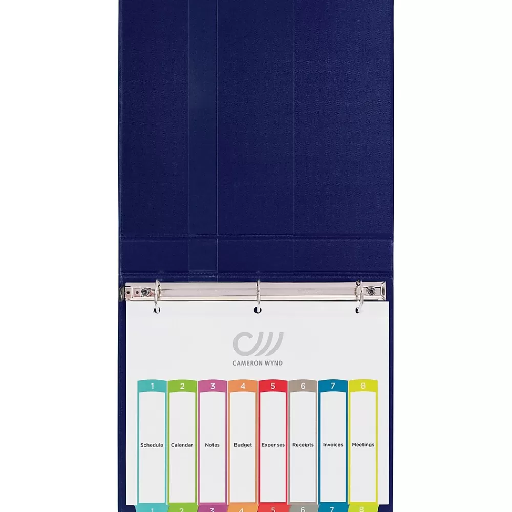 Avery Dividers<Ready Index Table of Contents Paper Dividers, 1-8 Tabs, Contemporary Multicolor (11841)