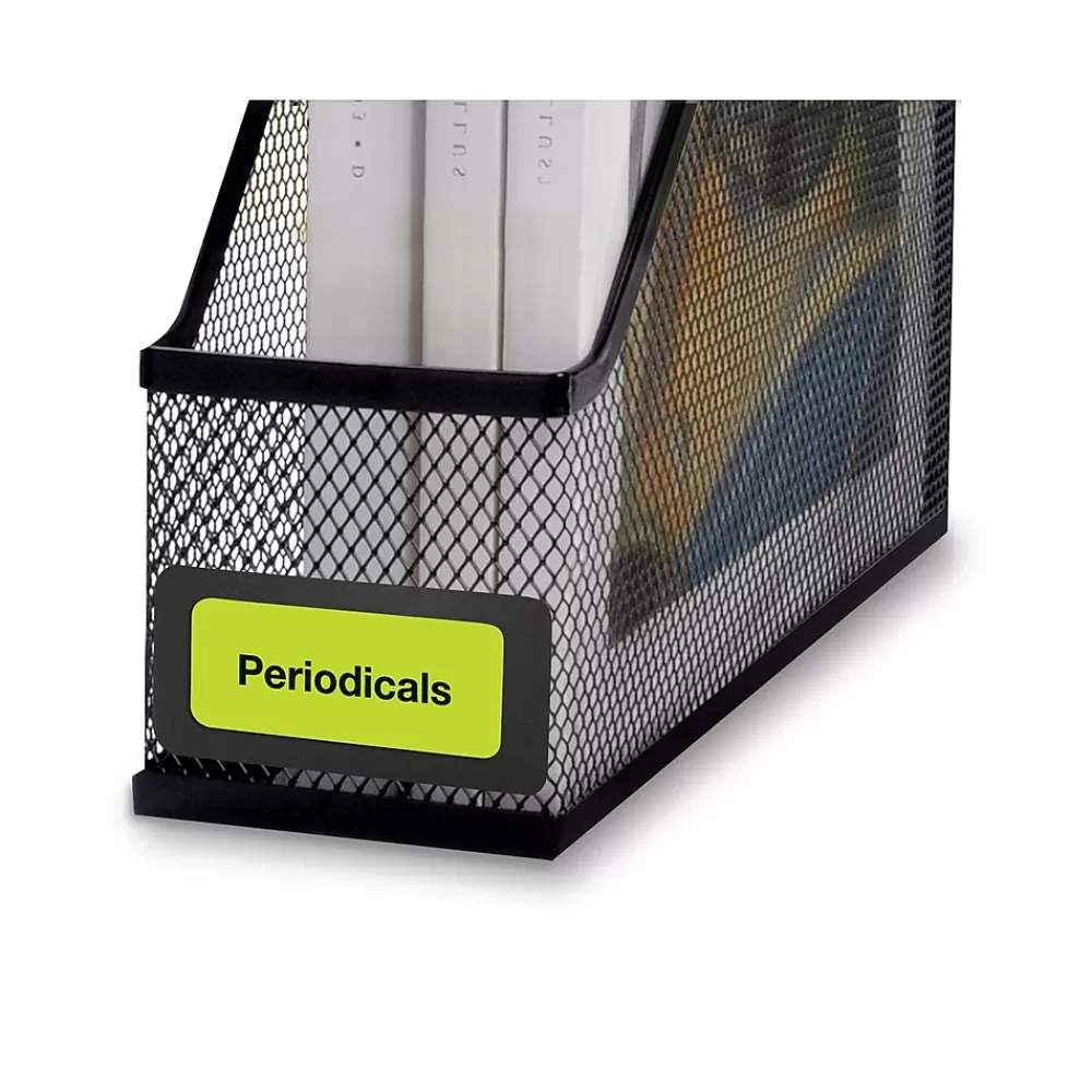 Avery Labels<Sure Feed Laser/Inkjet ID Labels, 1" x 2-5/8", Assorted Neon, 360 Labels/Pack (6479)