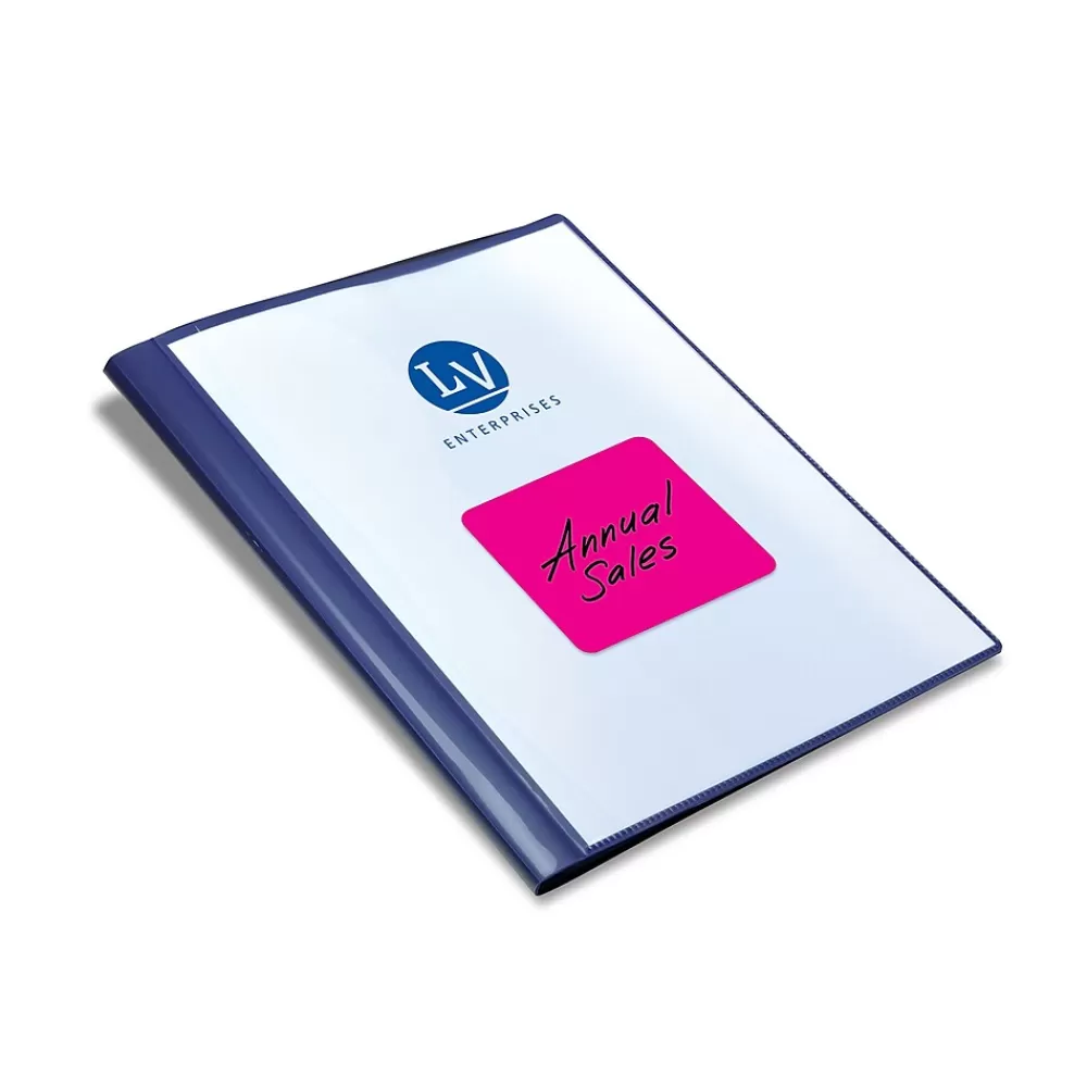 Avery Labels<Sure Feed Laser/Inkjet ID Labels, 3-1/3" x 4", Assorted Neon, 72 Labels/Pack (6482)