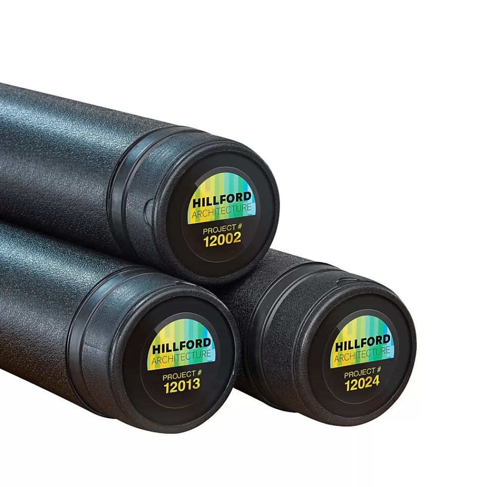 Avery Labels<Sure Feed Laser/Inkjet Print-to-the-Edge Labels, 1-5/8" Dia, Glossy Clear, 500 Labels/Pack (6582)