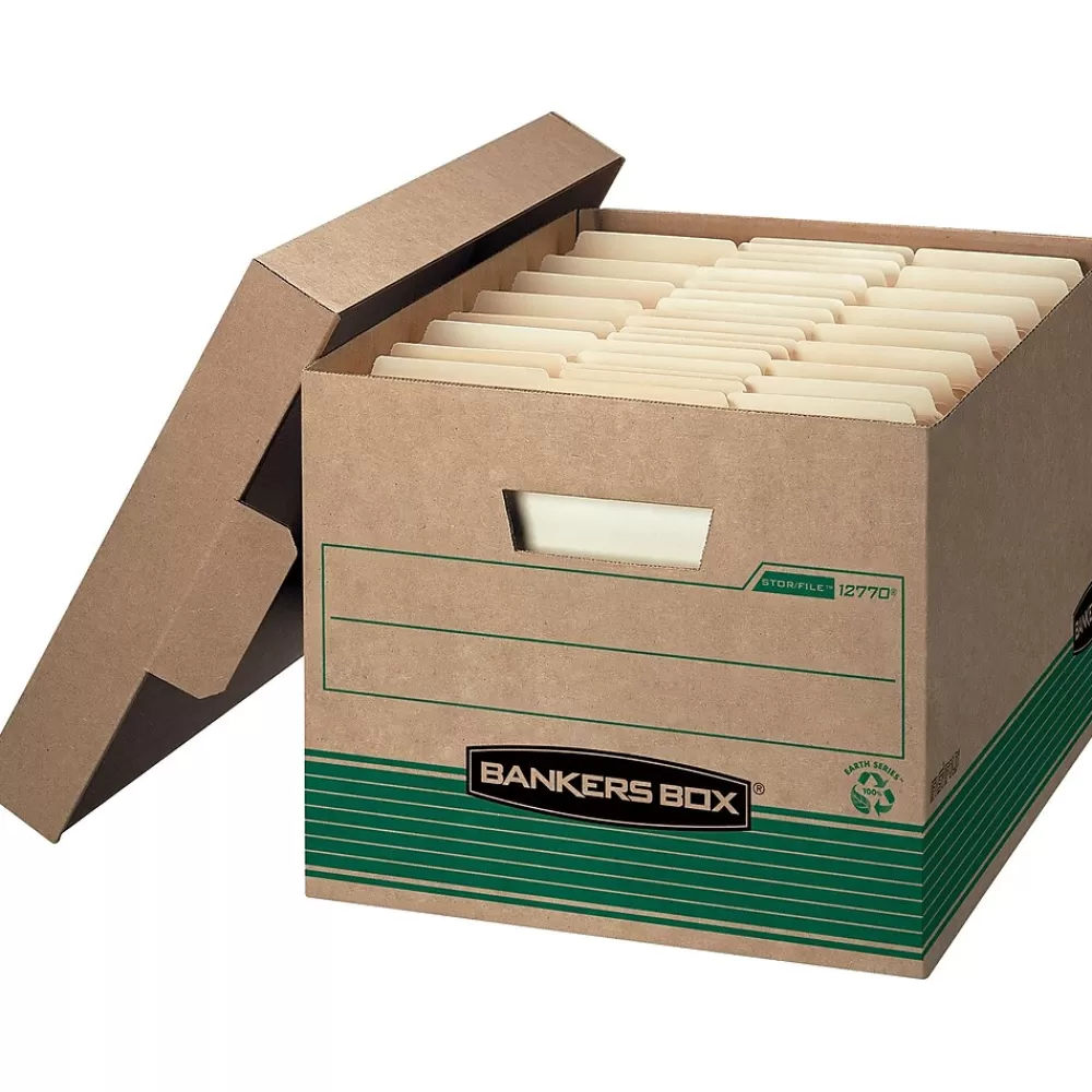 Bankers Box® File Storage<Recycled Stor/File™ Letter/Legal, 5/PK (1277310)