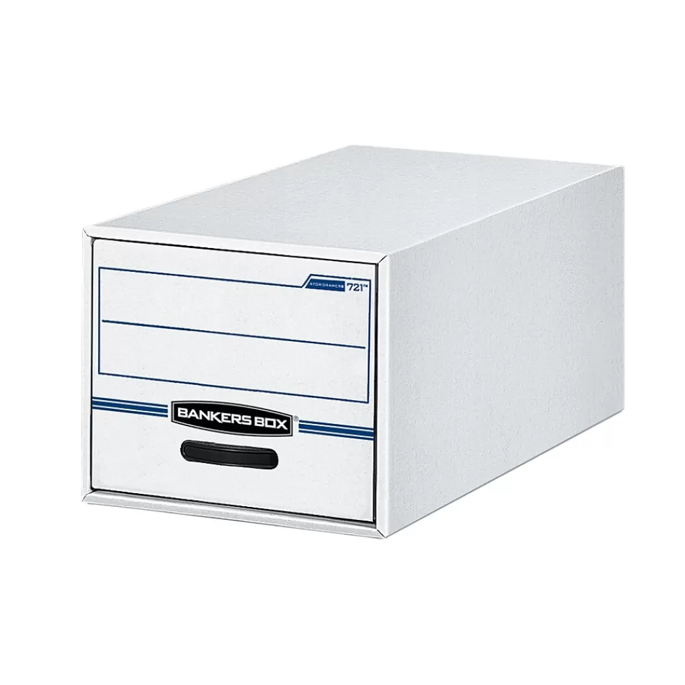 Bankers Box® File Storage<Bankers Box Stor/Drawer File Storage Drawer, Letter Size, White/Blue (00721)