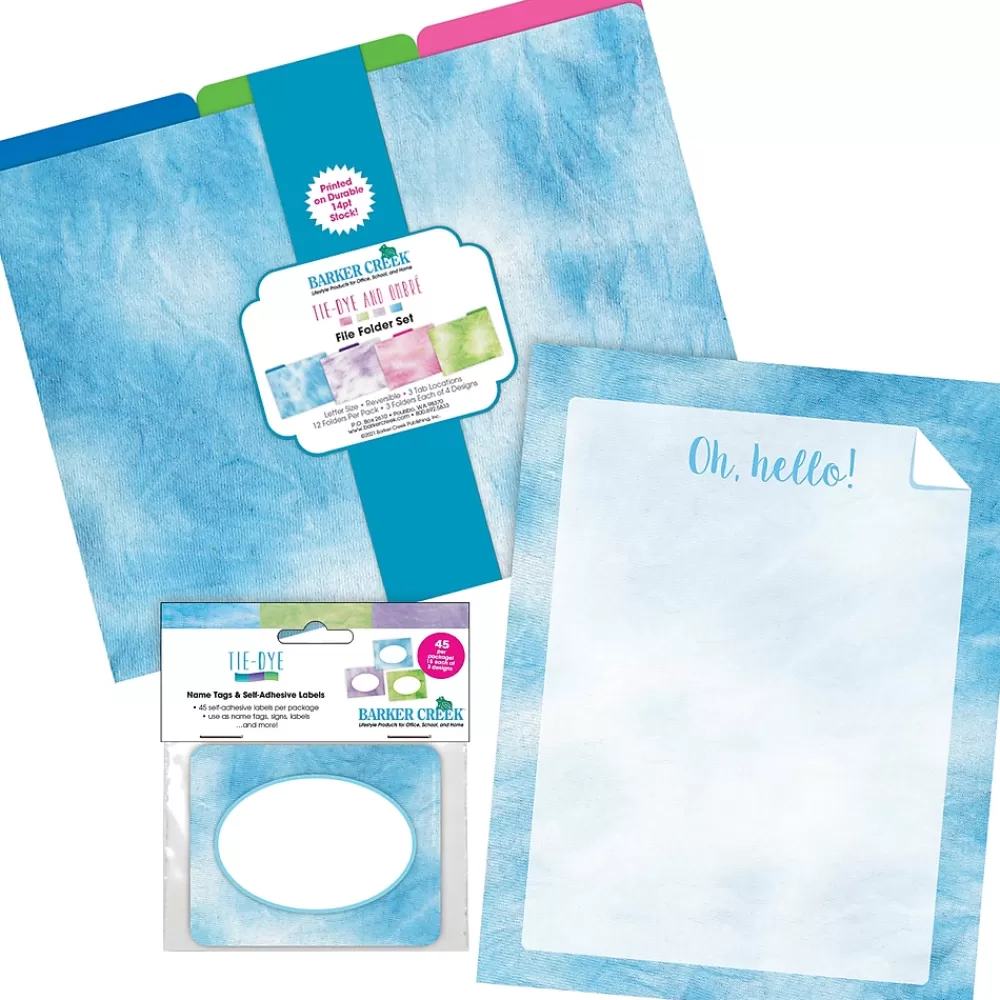 Barker Creek File Folders<Beautiful Chevron File Folder, 1/3-Cut Tab, Letter Size, Assorted, 107/Set (151)