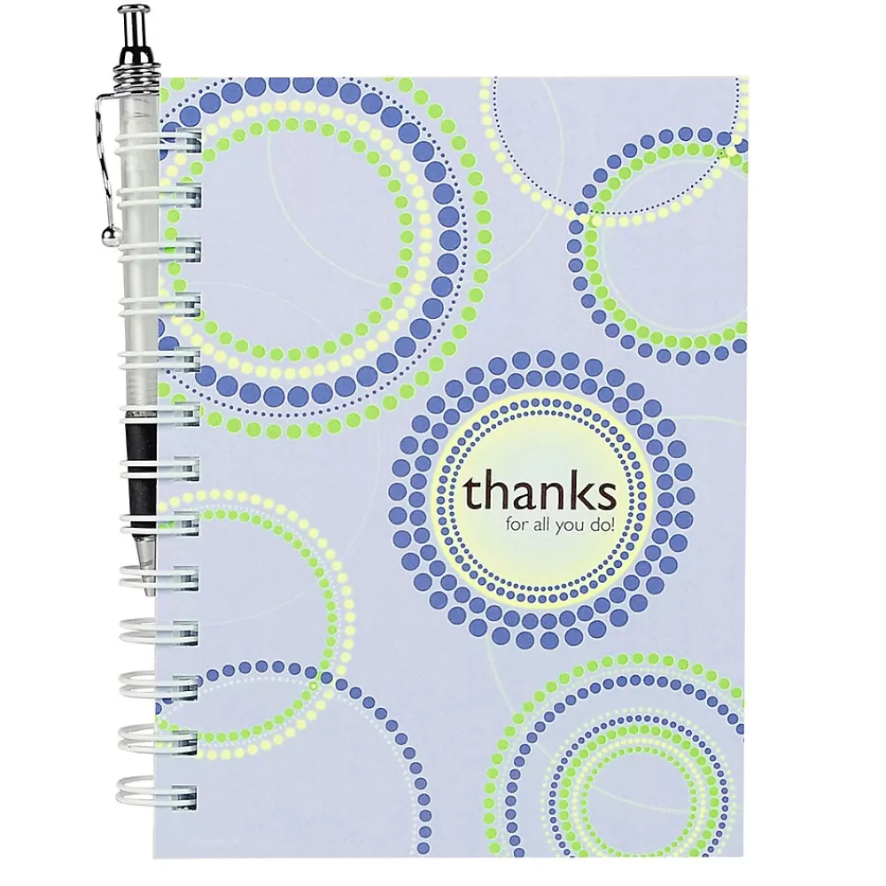 Baudville Journals<® Hardcover Journal W/ Pen, Thanks for All You Do!