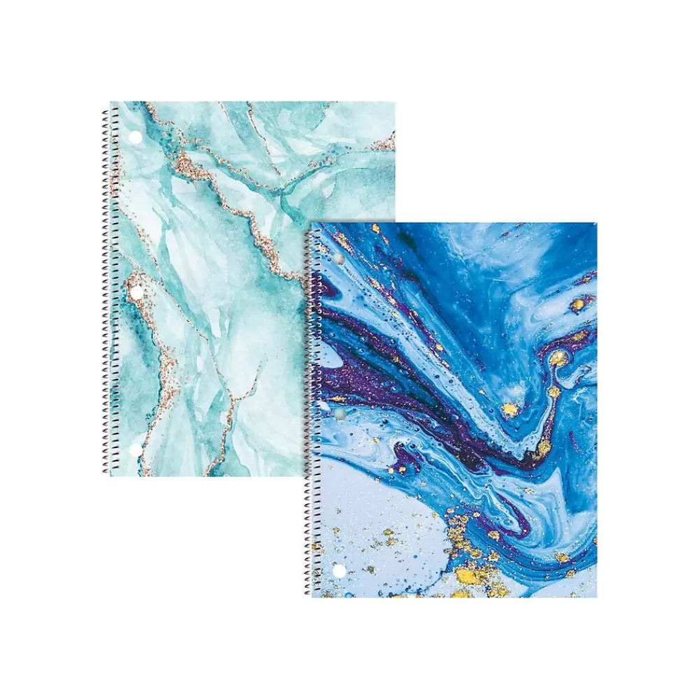 Better Office Notebooks<1-Subject Notebooks, 8" x 10.5", College Ruled, 100 Sheets, 2/Pack (25702-2PK)