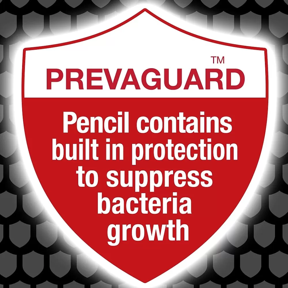 BIC Pencils<Prevaguard Media Clic Mechanical Pencil, 0.7mm, #2 Medium Lead, Dozen (MPCMA11-BLK)
