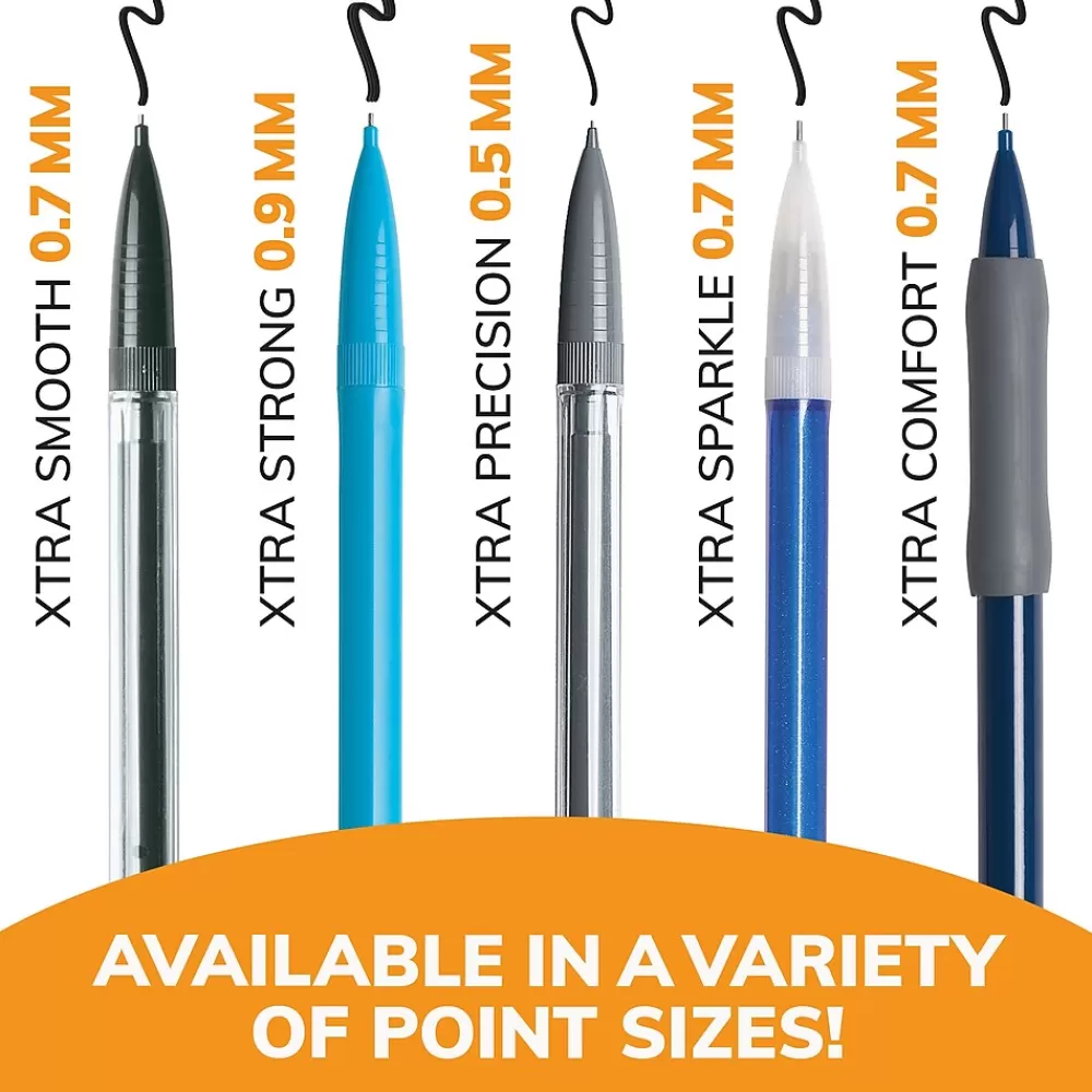 BIC Pencils<Xtra Smooth Pastel Edition Mechanical Pencil, 0.7mm, #2 Medium Lead (MPNP24-BLK)