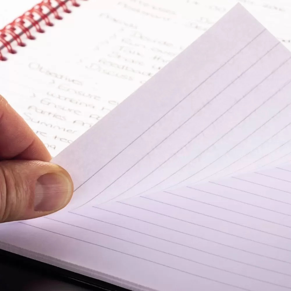 Black N' Red Subject Notebooks<1-Subject Professional Notebooks, 3.75" x 5.625", Wide Ruled, 70 Sheets, Black (JDKF67010)