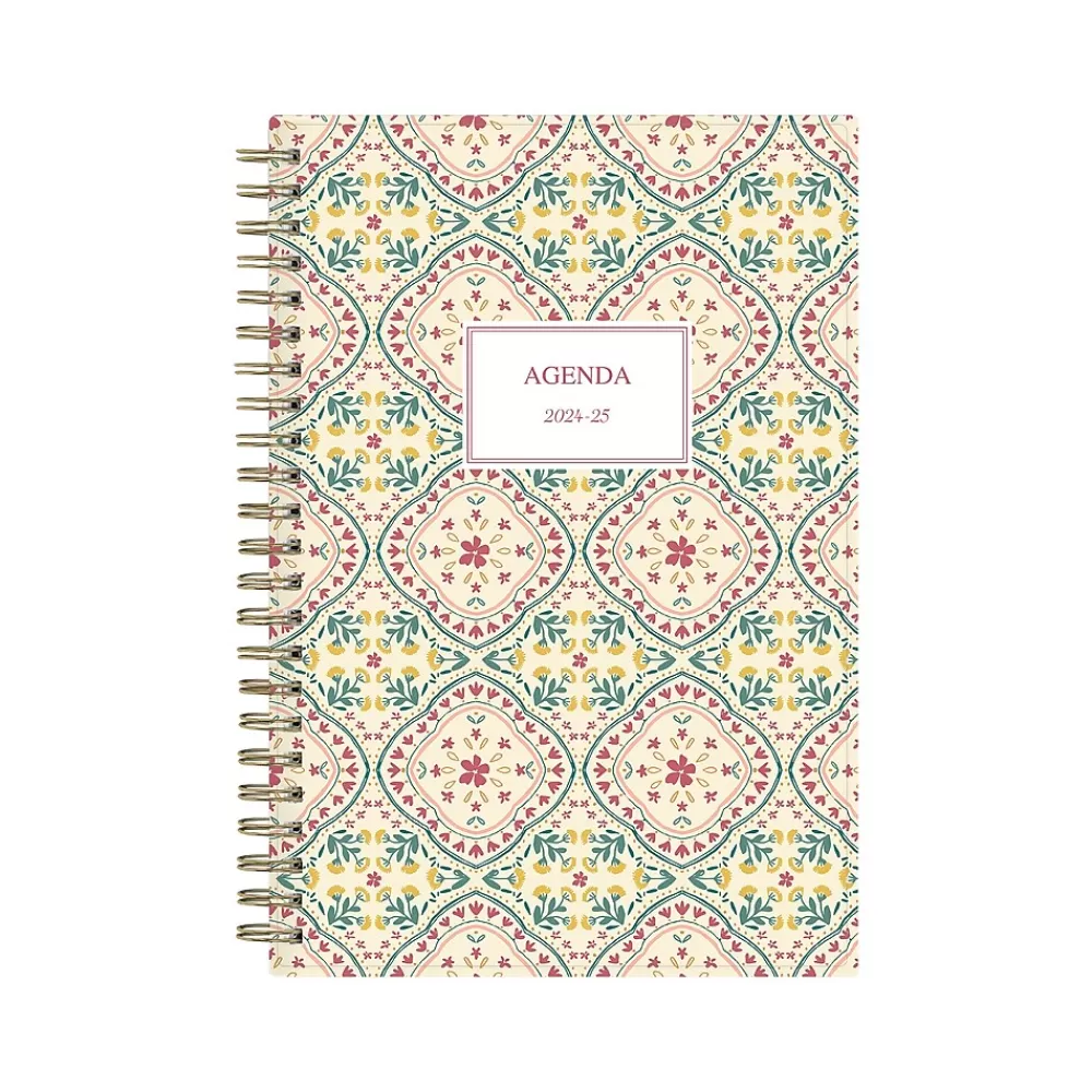 Blue Sky Academic Planners<2024-2025 Junie 5" x 8" Weekly & Monthly Academic Planner, Plastic Cover, Multicolor (146866)