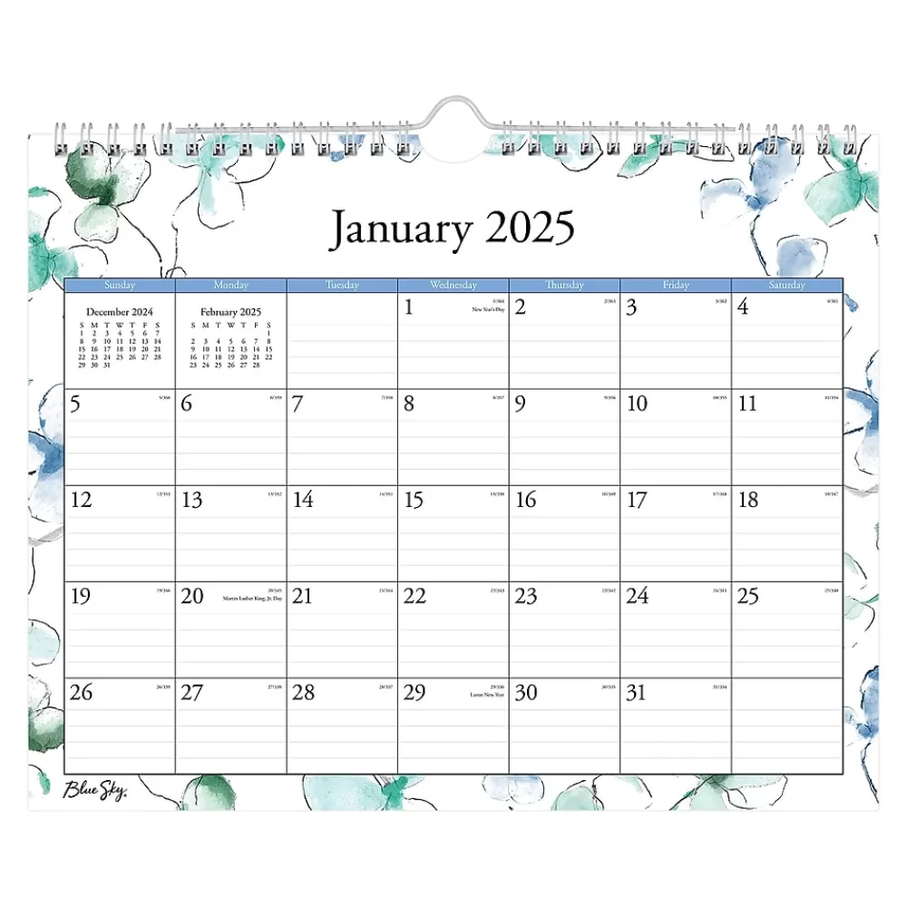 Blue Sky 2025 Calendars<2025 Lindley 11" x 8.75" Monthly Wall Calendar (101593-25)