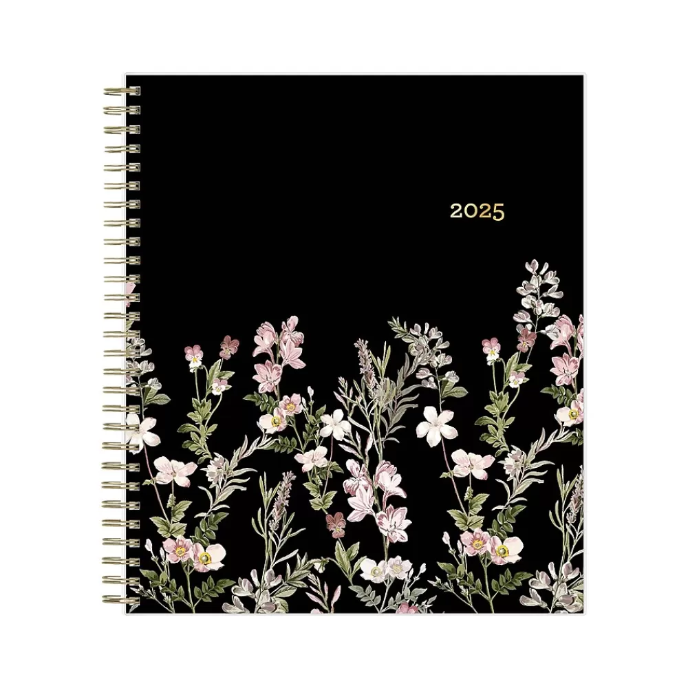 Blue Sky 2025 Planners<2025 Nevaeh 8" x 10" Monthly Planner, Plastic Cover, Multicolor (143947-25)