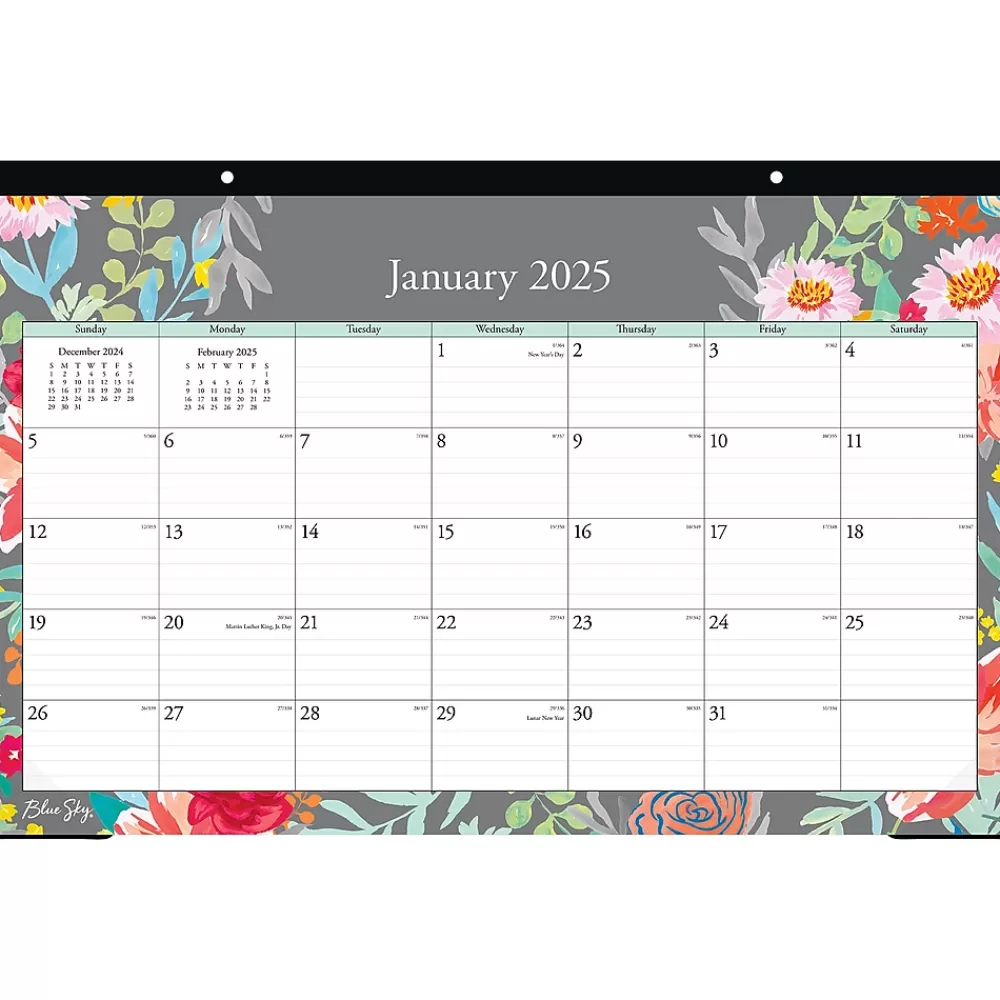 Blue Sky 2025 Calendars<2025 Sophie 17" x 11" Monthly Desk Pad Calendar (140089-25)