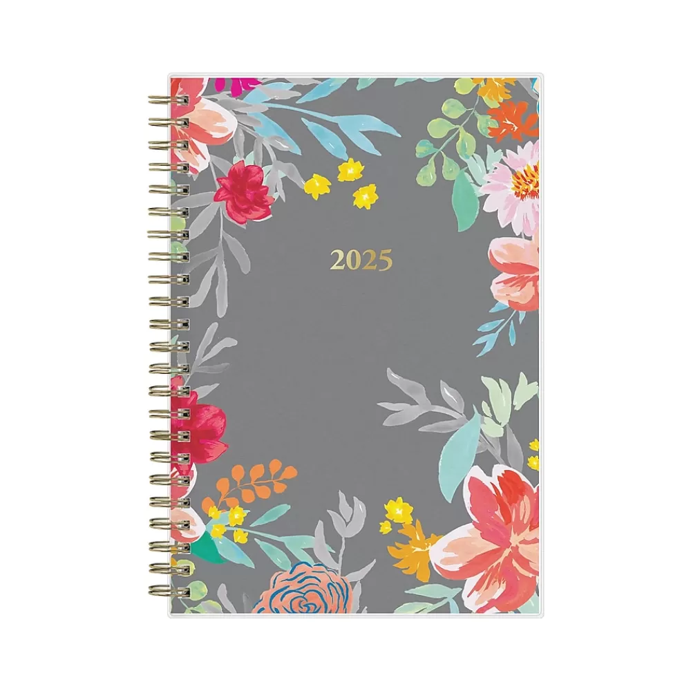 Blue Sky 2025 Planners<2025 Sophie 5" x 8" Weekly & Monthly Planner, Plastic Cover, Multicolor (140088-25)