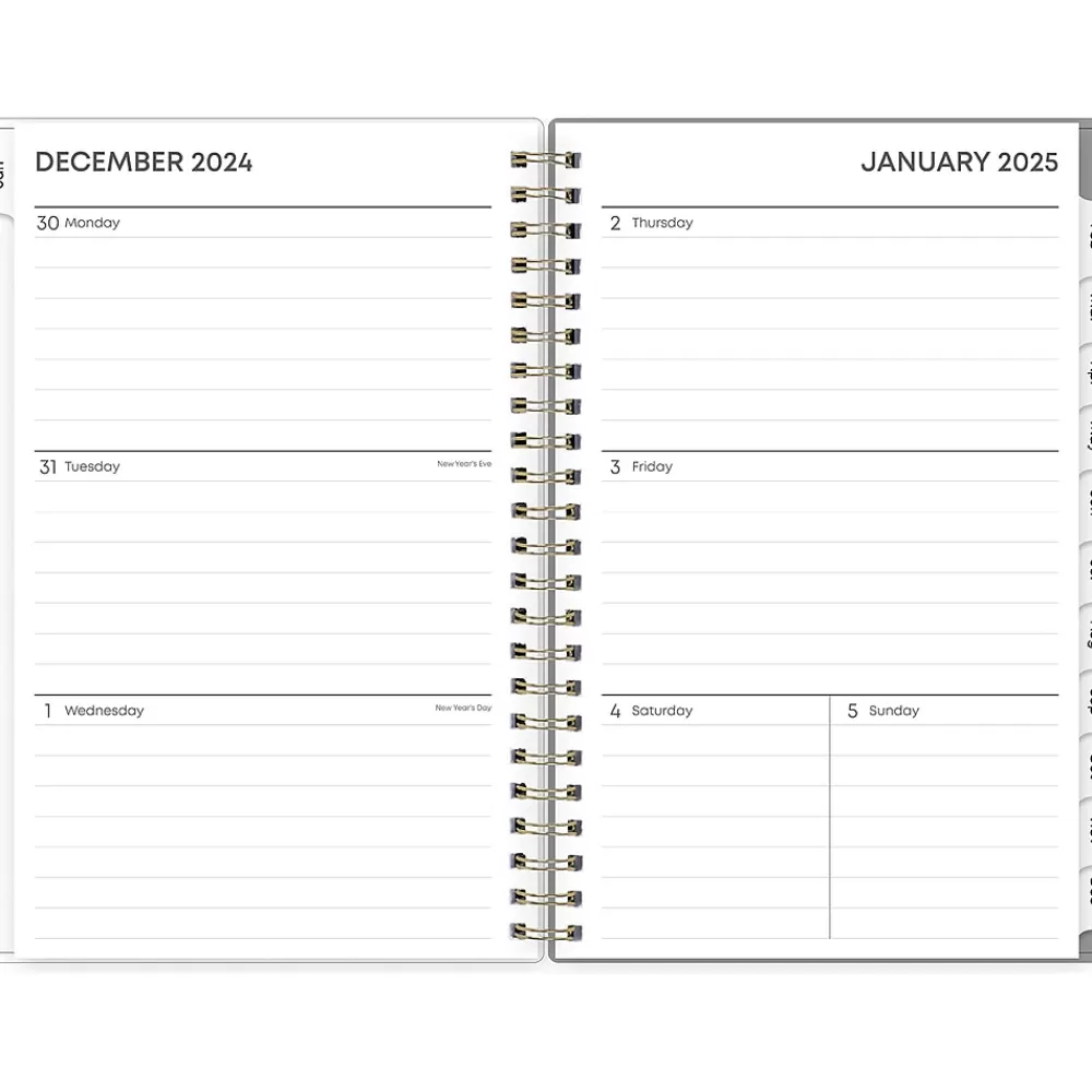 Blue Sky 2025 Planners<2025 Sophie 5" x 8" Weekly & Monthly Planner, Plastic Cover, Multicolor (140088-25)