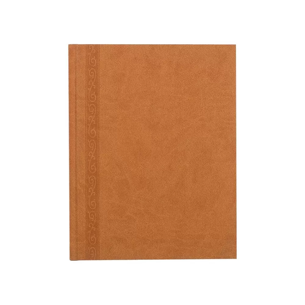 Blueline Journals<Da Vinci Hardcover Journal, 7.25" x 9.25", College Ruled, Tan, 150 Pages (A8005)