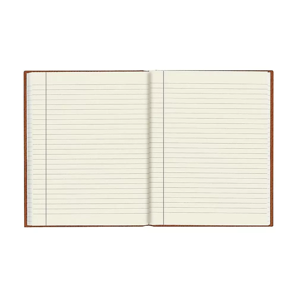 Blueline Journals<Da Vinci Hardcover Journal, 7.25" x 9.25", College Ruled, Tan, 150 Pages (A8005)