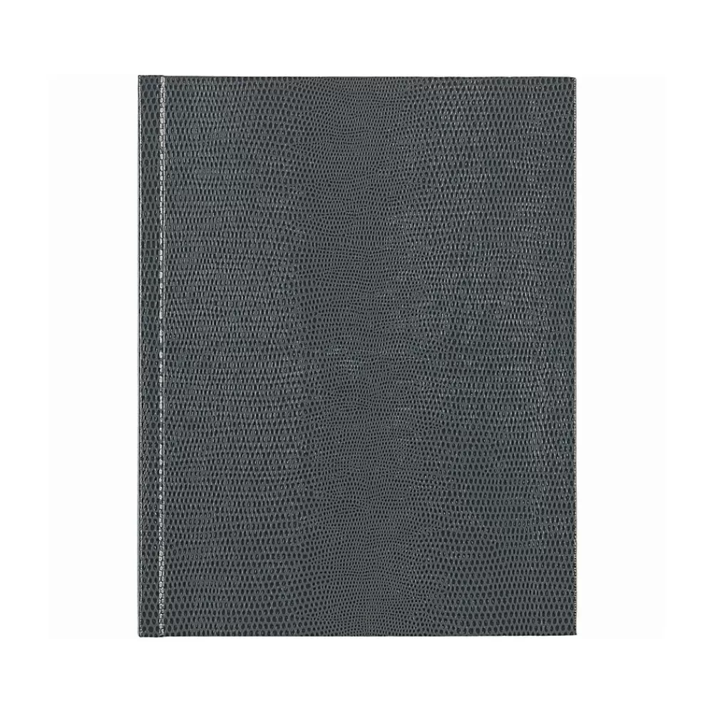 Blueline Journals<Hardcover Executive Journal, 7.25" x 9.25", Wide-Ruled, Cool Gray, 144 Pages (A7.GRY)