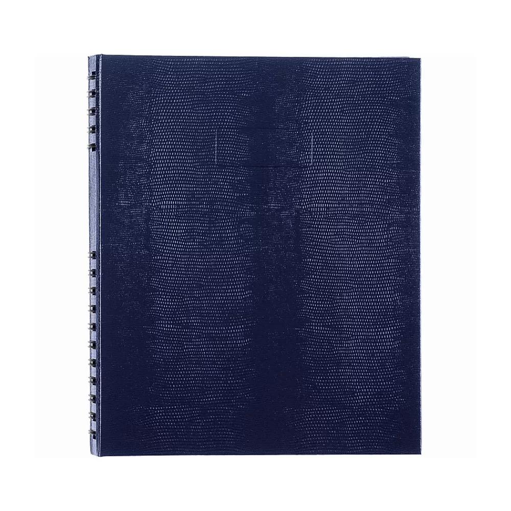 Blueline Journals<NotePro Hardcover Executive Journal, 8.5" x 10.75", Wide-Ruled, Indigo Blue, 200 Pages (A10200.BLU)