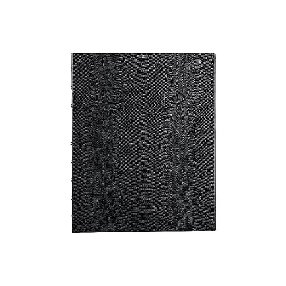 Blueline Notebooks<NotePro Pink Ribbon 1-Subject Professional Notebooks, 7.25" x 9.25", College Ruled, 75 Sheets, Black (A7150.BLK)