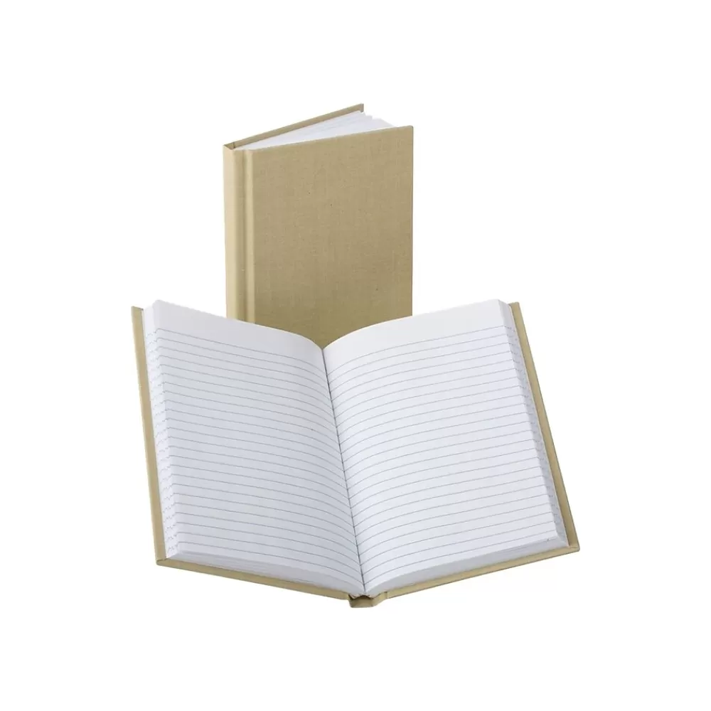 Boorum & Pease Notebooks<Pocket Notebook, 4.13" x 7", College Ruled, 192 Sheets, Beige (6559EE)
