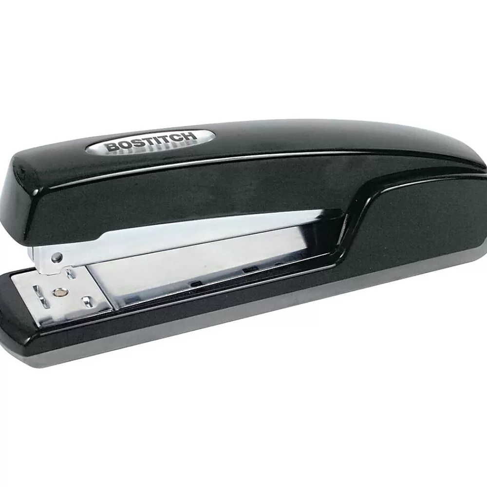 Bostitch Staplers<B5000 Desktop Stapler, 20-Sheet Capacity, Staples Included, Black (B5000BLK)