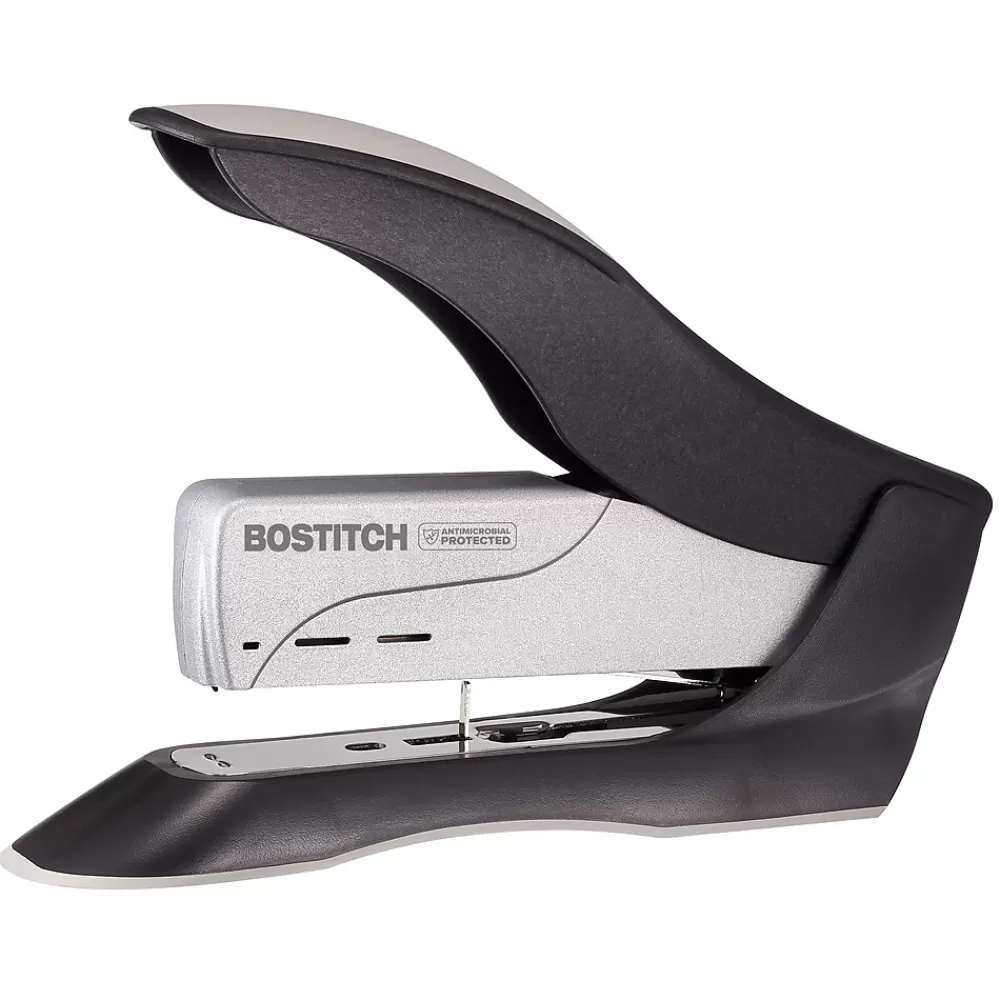 Bostitch Staplers<Black Heavy Duty Desktop Stapler, 100-Sheet Capacity, Staples Included, Black (AMAX1300)
