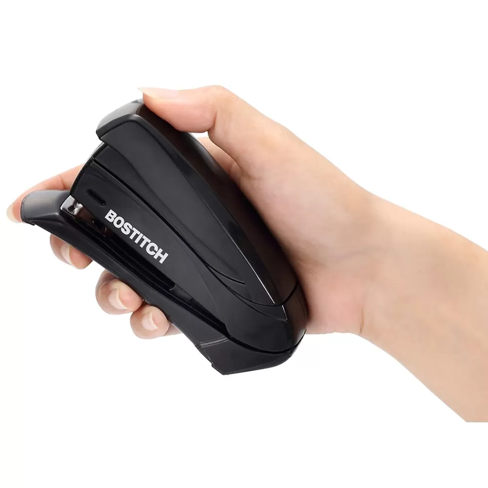 Bostitch Staplers<Inspire Desktop Stapler, 15-Sheet Capacity, Staples Included, Black (AMAX1493)