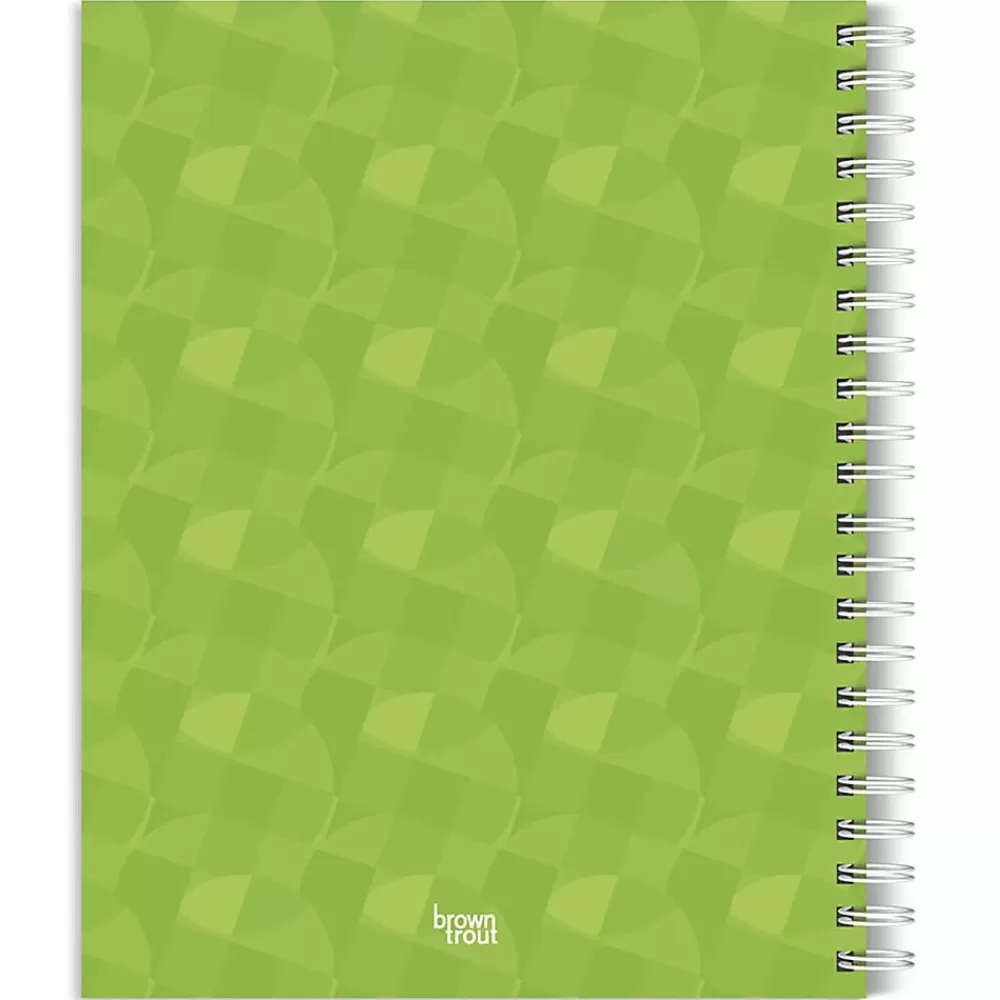 BrownTrout 2025 Planners<2025 Black Labrador Retrievers 6" x 7.75" Weekly Engagement Planner, Paper Cover, Multicolored (9781975473235)
