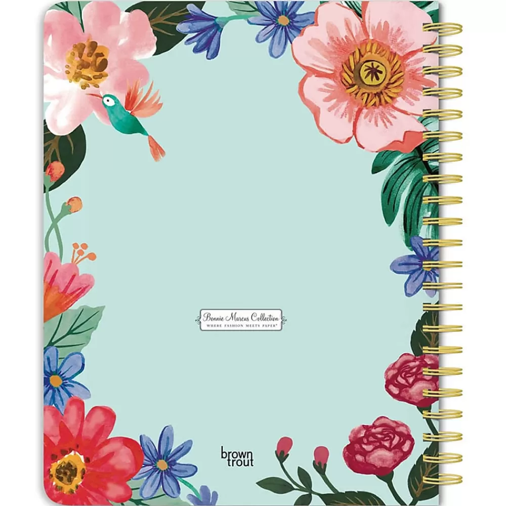 BrownTrout 2025 Planners<2025 Bonnie Marcus 6" x 7.75" Weekly Desk Planner, Paper Cover, Multicolored (9781975479435)