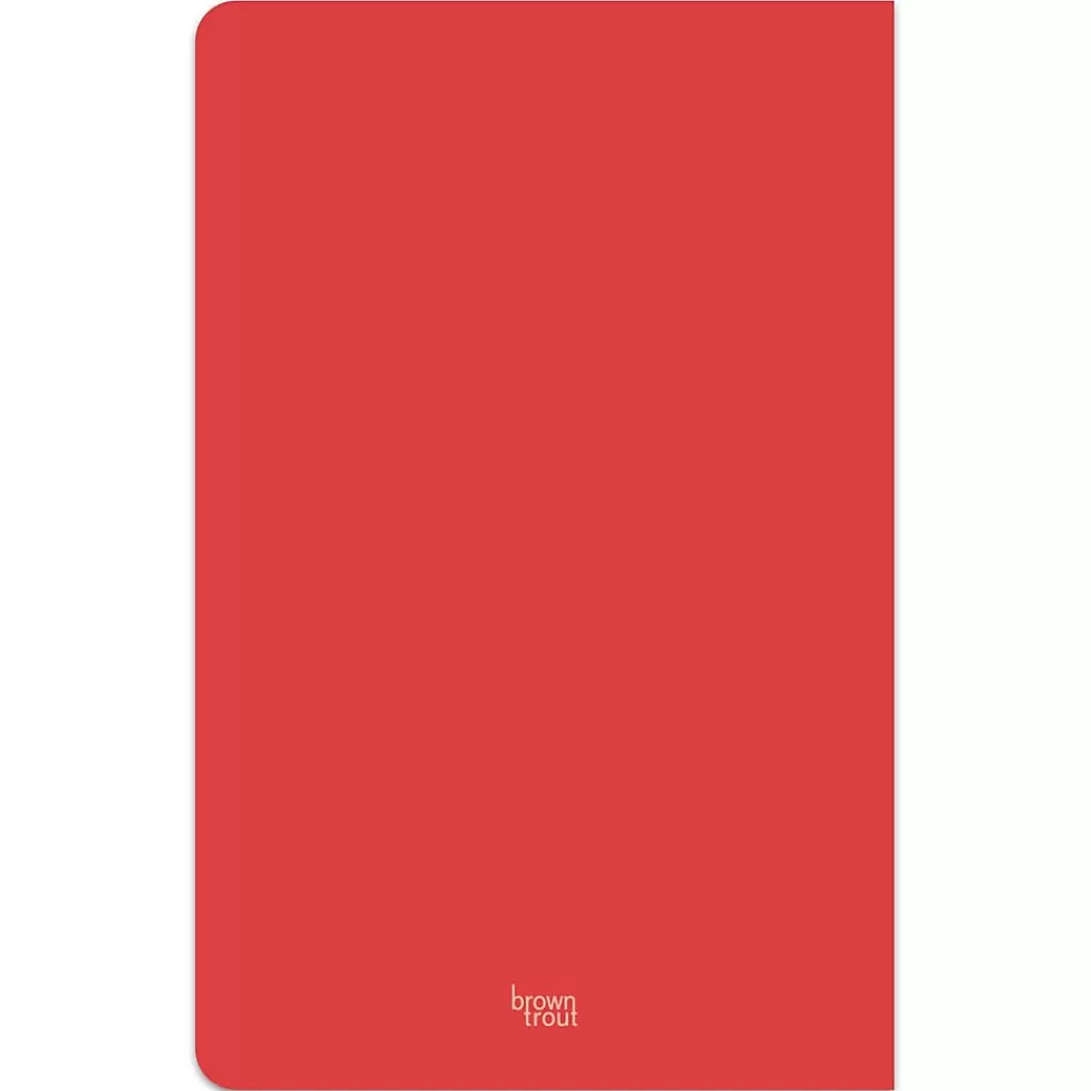 BrownTrout Journals<Pantone Soft Cover Journal, 5.25" x 8.25", Red, 192 Pages (9781975480561)